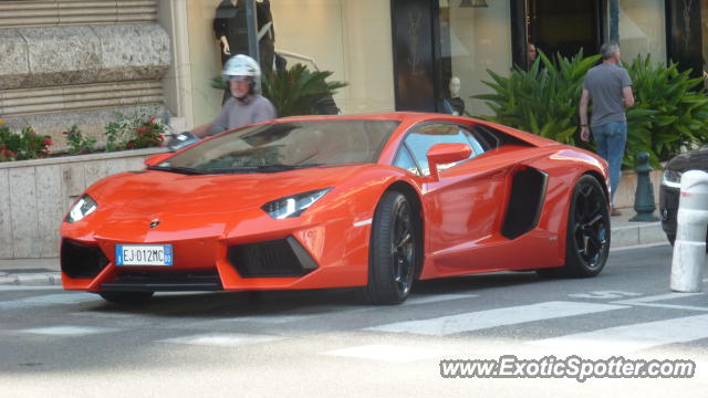 Lamborghini Aventador spotted in Monaco, Monaco