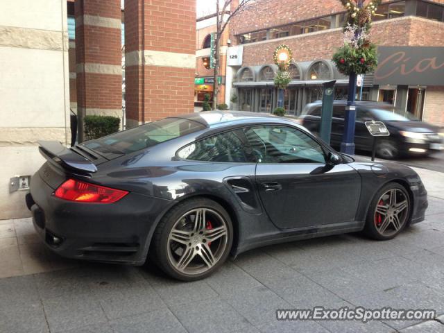 Porsche 911 Turbo spotted in Toronto, Canada