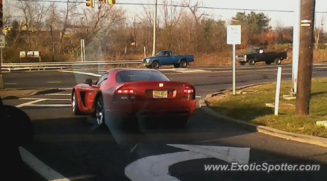 Dodge Viper spotted in Phillipsburg, Pennsylvania