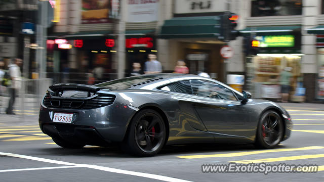 Mclaren MP4-12C spotted in Hong Kong, China