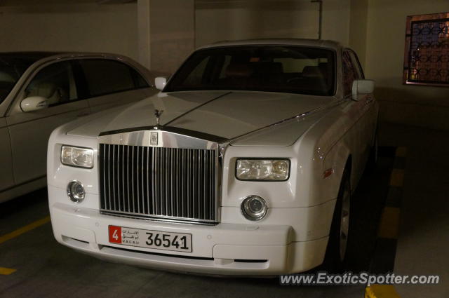 Rolls Royce Phantom spotted in Abu Dhabi, United Arab Emirates