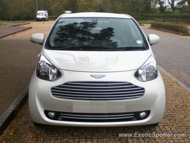 Aston Martin Cygnet spotted in Newtownards, United Kingdom