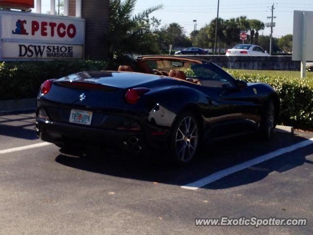 Ferrari California spotted in Boca Raton, Florida