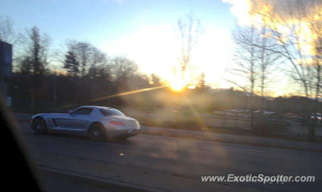 Mercedes SLS AMG spotted in Toronto, Canada