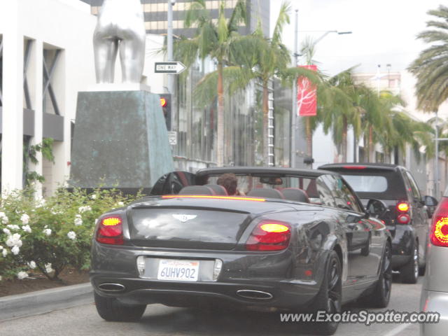 Bentley Continental spotted in Los Angeles, California