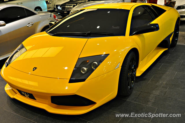 Lamborghini Murcielago spotted in Bukit Bintang KL, Malaysia