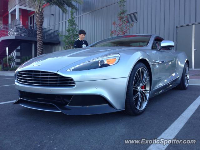 Aston Martin Vanquish spotted in West Bank, Louisiana