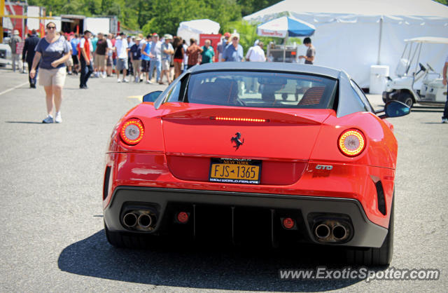 Ferrari 599GTO spotted in Lakeville, Connecticut