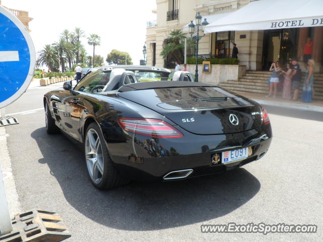 Mercedes SLS AMG spotted in Monte Carlo, Monaco