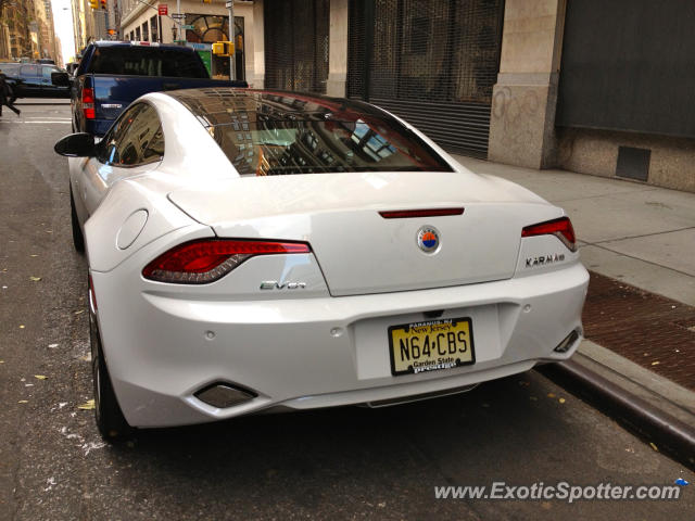 Fisker Karma spotted in Manhattan, New York