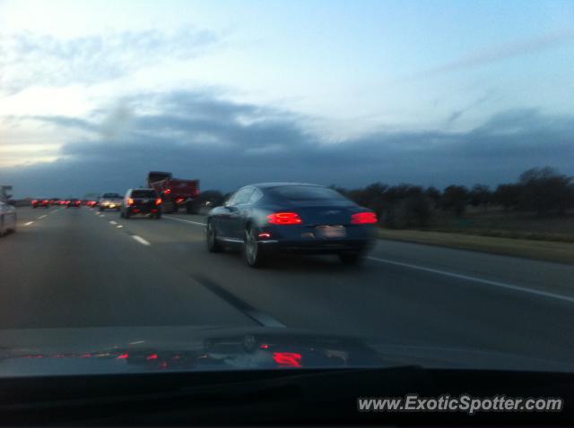 Bentley Continental spotted in Trophy Club, Texas