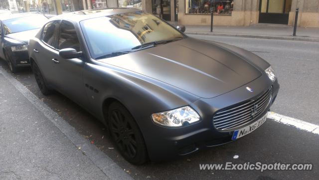 Maserati Quattroporte spotted in Montraux, Switzerland