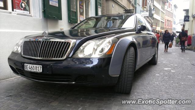 Mercedes Maybach spotted in Zurich, Switzerland