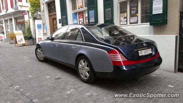 Mercedes Maybach spotted in Zurich, Switzerland