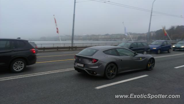 Ferrari FF spotted in Geneva, Switzerland