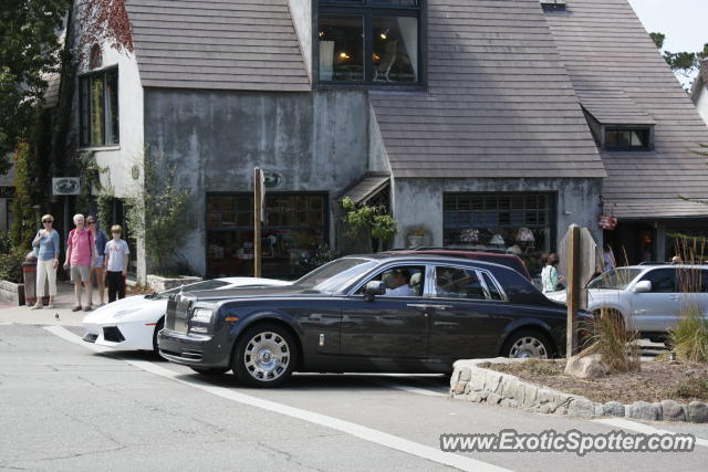 Lamborghini Aventador spotted in Carmel, California