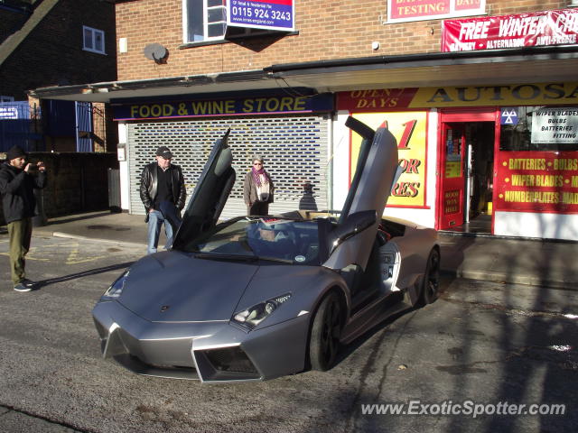 Lamborghini Reventon spotted in Nottingham, United Kingdom