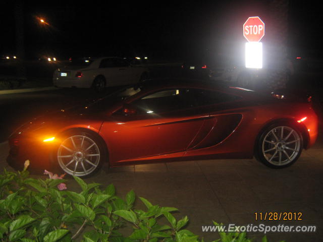 Mclaren MP4-12C spotted in Tampa, Florida