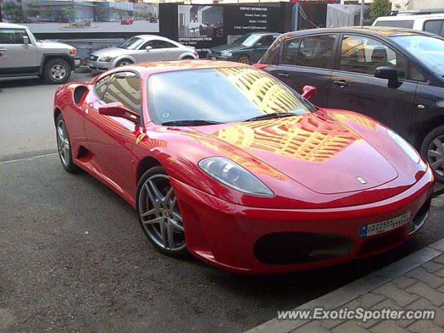 Ferrari F430 spotted in Beirut, Lebanon