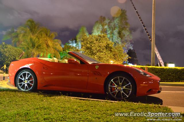 Ferrari California spotted in Brasil, Brazil