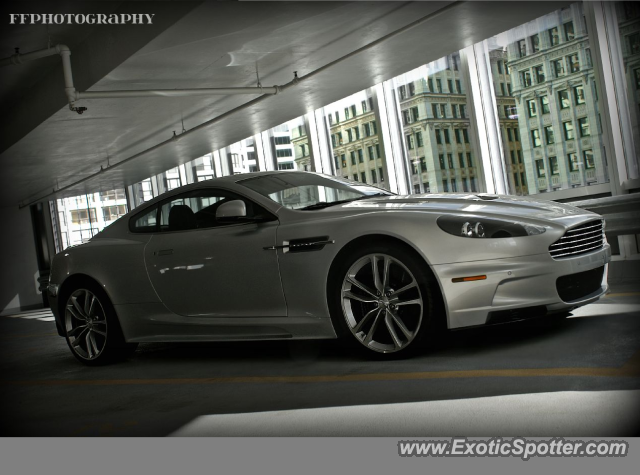 Aston Martin DBS spotted in Chicago, Illinois