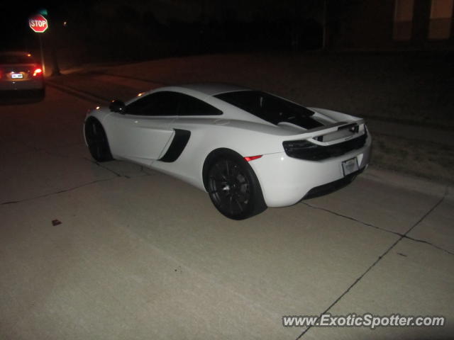 Mclaren MP4-12C spotted in Dallas, Texas