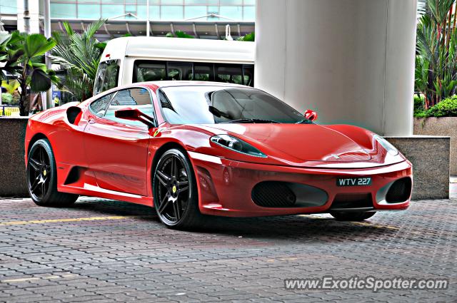 Ferrari F430 spotted in Bukit Bintang KL, Malaysia