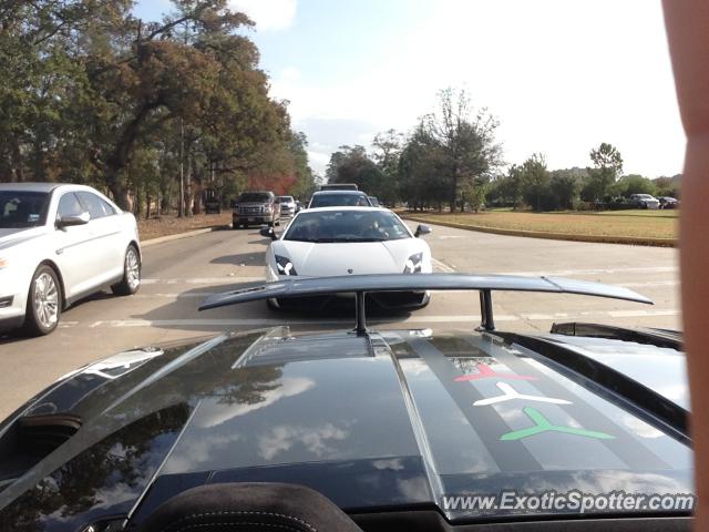 Lamborghini Gallardo spotted in Houston, Texas