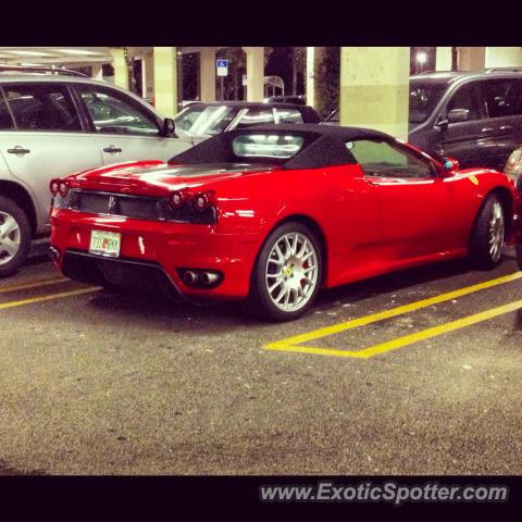 Ferrari F430 spotted in Boca Raton, Florida