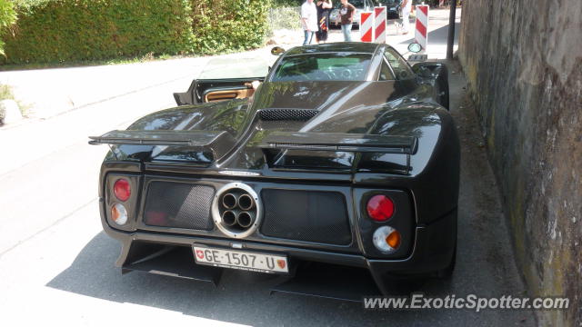 Pagani Zonda spotted in Genève, Switzerland