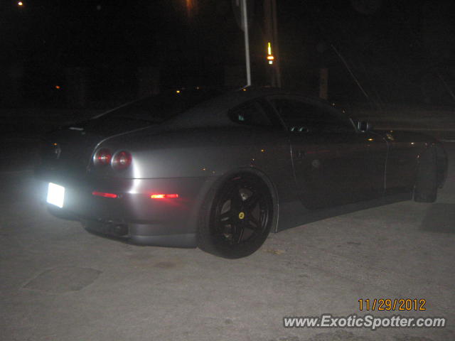 Ferrari 612 spotted in Tampa, Florida