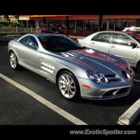 Mercedes SLR spotted in Hollywood, Florida