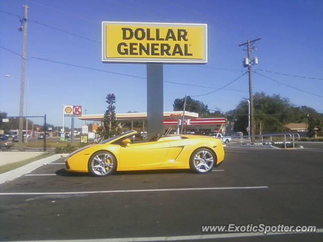 Lamborghini Gallardo spotted in Tampa, Florida