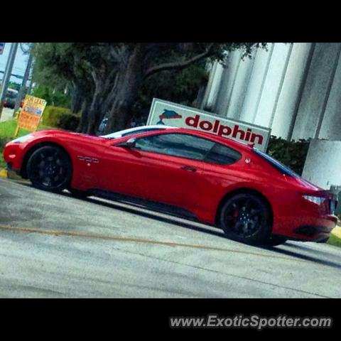 Maserati GranTurismo spotted in Deerfield Beach, Florida