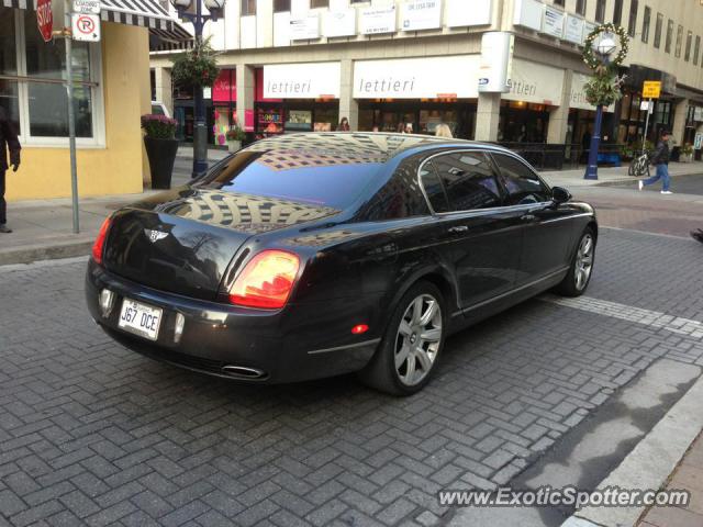 Bentley Continental spotted in Toronto, Canada