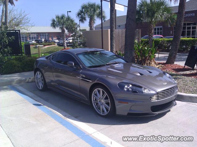 Aston Martin DBS spotted in Jacksonville, Florida