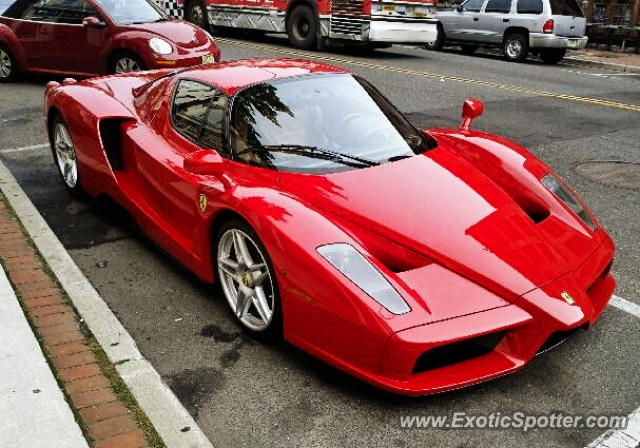 Ferrari Enzo spotted in Red Bank, New Jersey