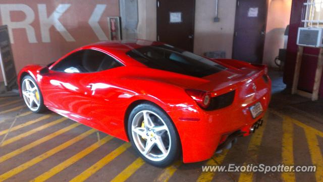 Ferrari 458 Italia spotted in Denver, Colorado