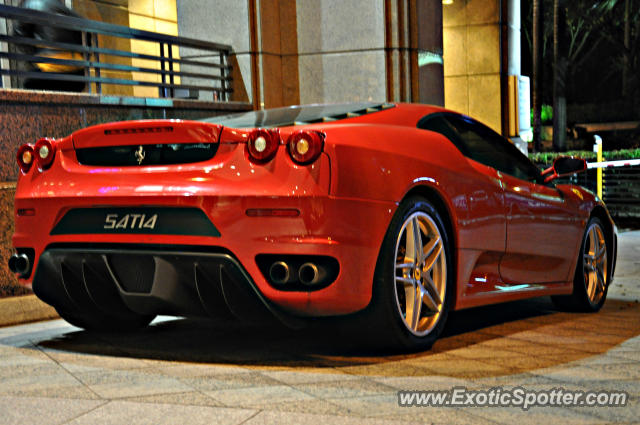 Ferrari F430 spotted in KLCC Twin Tower, Malaysia