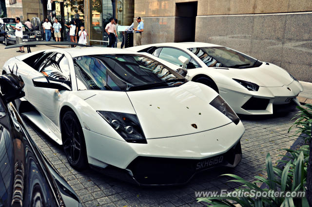 Lamborghini Murcielago spotted in Bukit Bintang KL, Malaysia