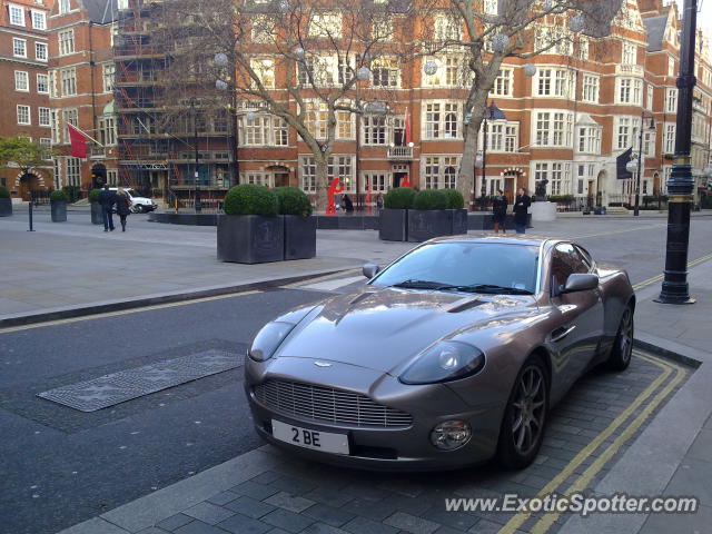 Aston Martin Vanquish spotted in London, United Kingdom