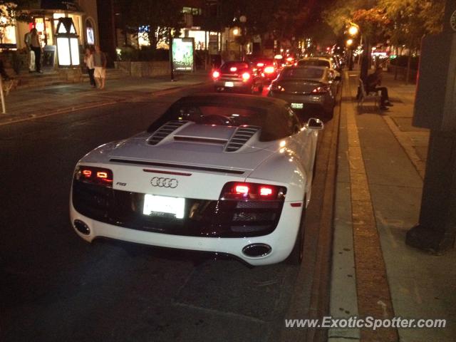 Audi R8 spotted in Toronto, Ontario, Canada