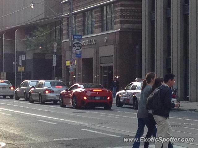 Ferrari California spotted in Toronto, Ontario, Canada