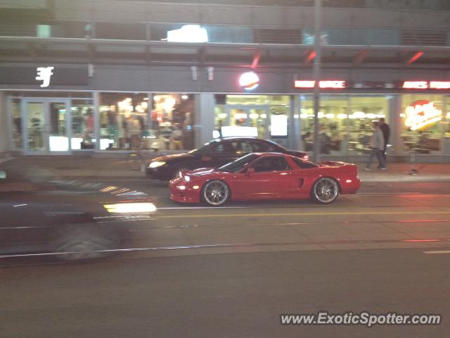 Acura NSX spotted in Toronto, Ontario, Canada