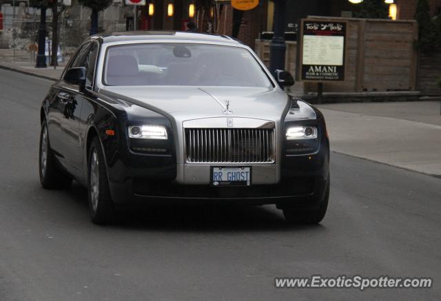 Rolls Royce Ghost spotted in Toronto, Canada