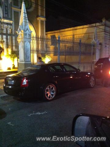 Maserati Quattroporte spotted in Fortaleza, Brazil