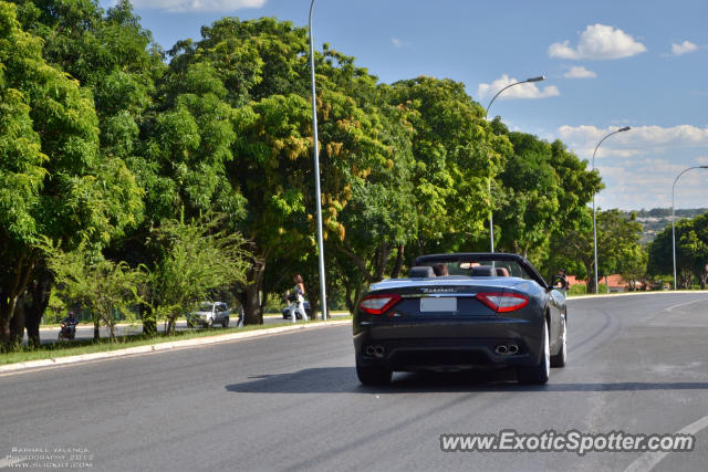 Maserati GranCabrio spotted in Brasília, Brazil