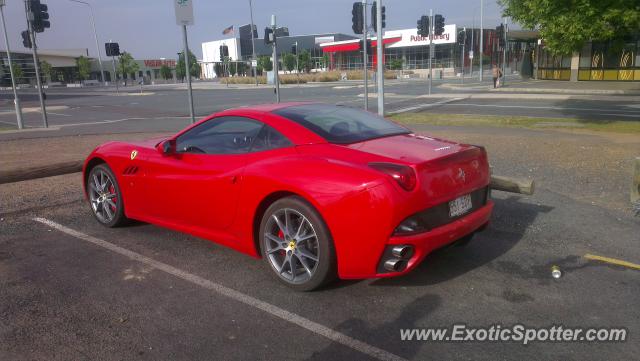 Ferrari California spotted in Canberra, Australia