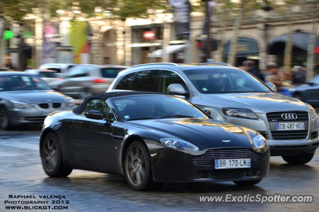 Aston Martin Vantage spotted in Paris, France