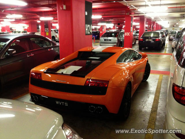 Lamborghini Gallardo spotted in Kuala Lumpur, Malaysia